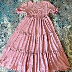 SHEIN dress, size 2XL, dusty rose color.